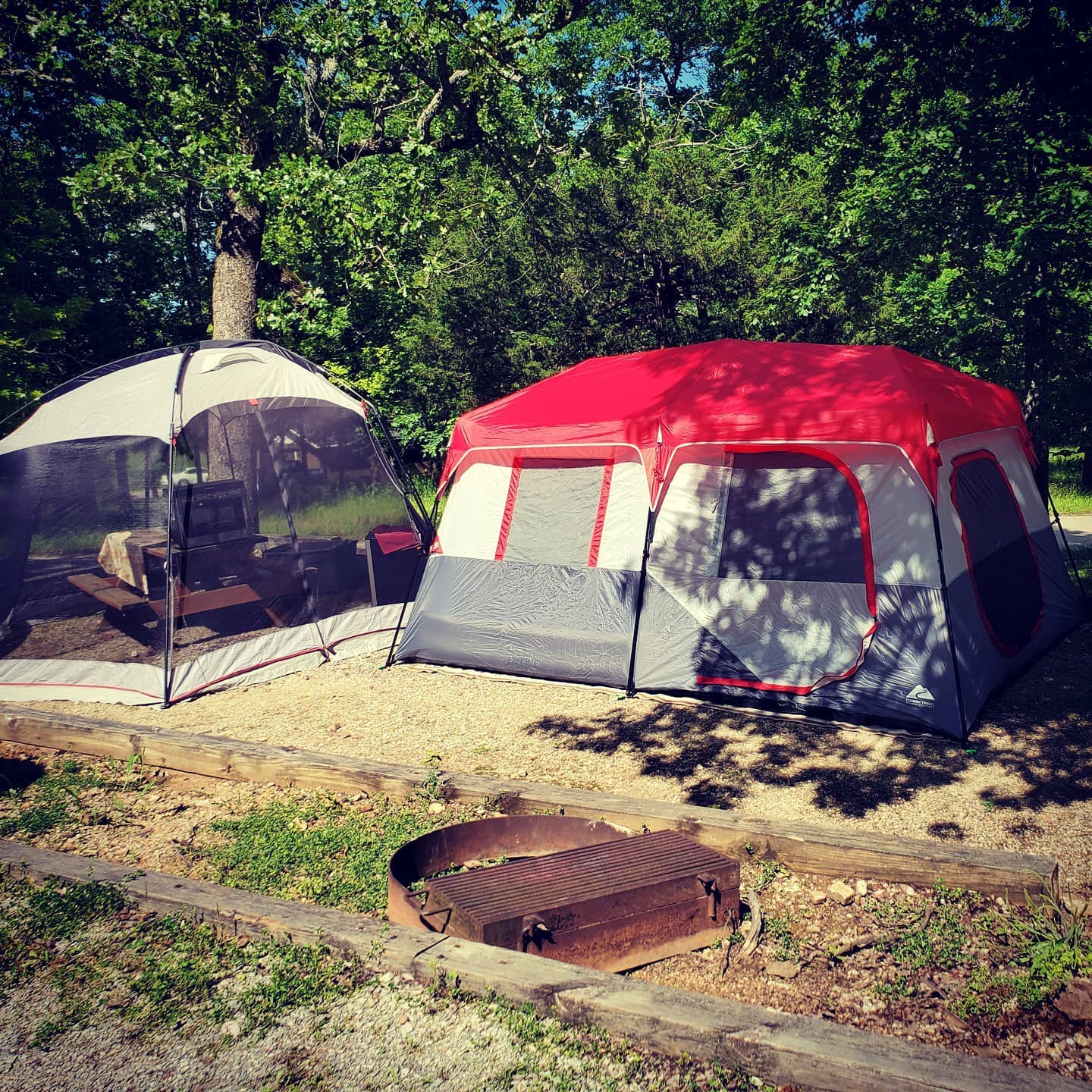 Tent camping at FourWardCast