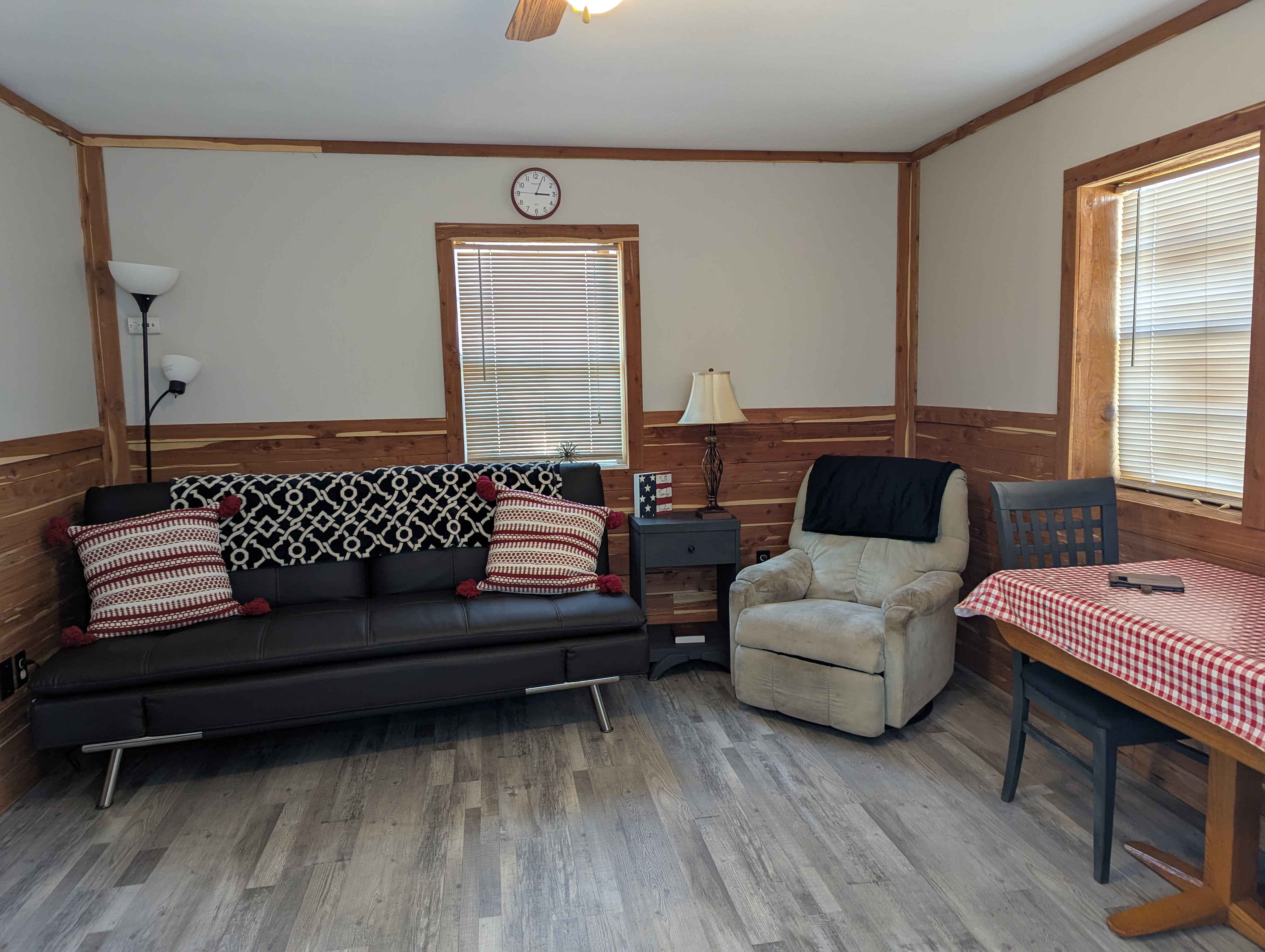 Deluxe cabin interior