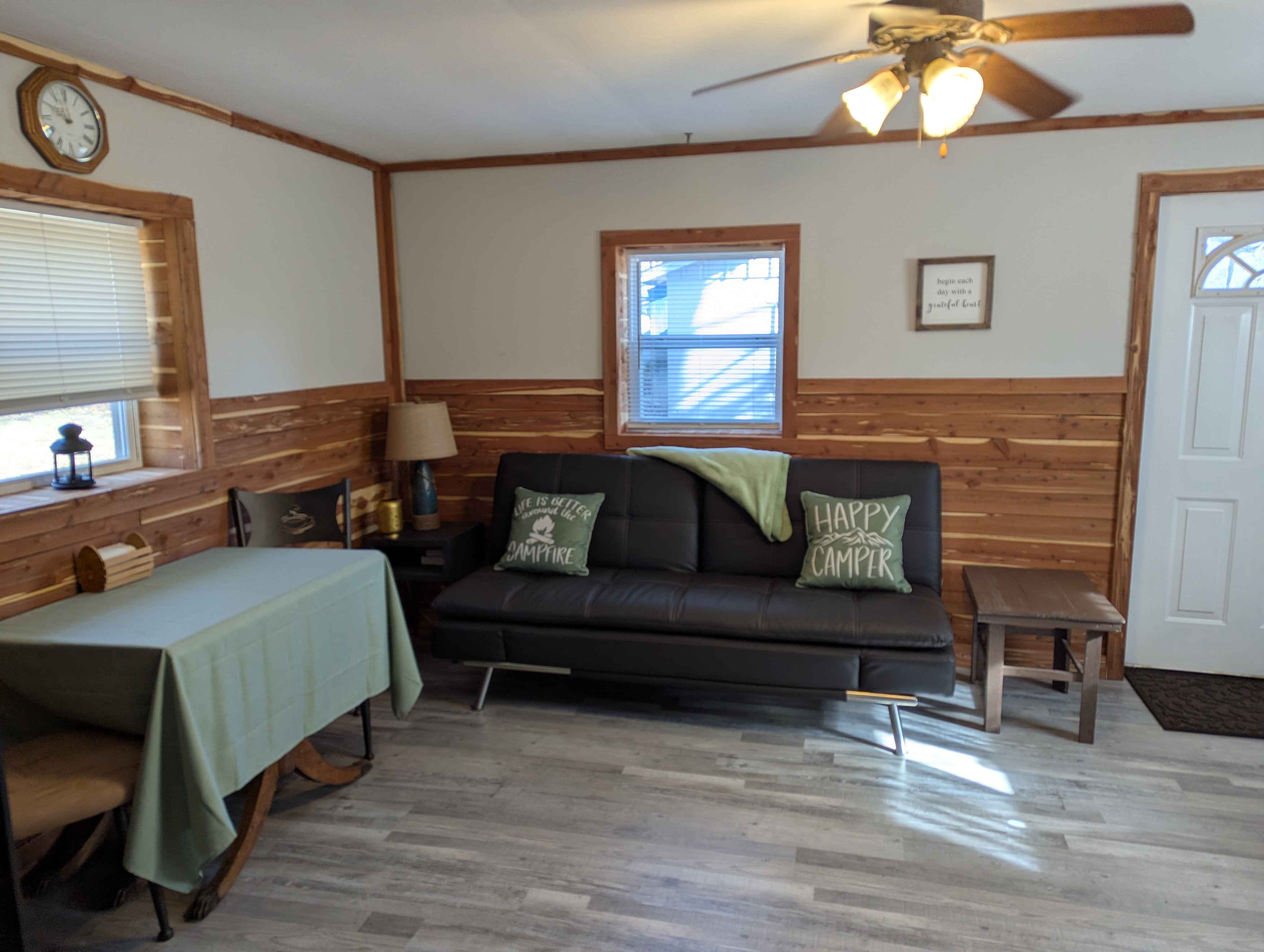 Deluxe cabin exterior